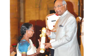 പത്മശ്രീ നിറവിൽ വനമുത്തശ്ശി