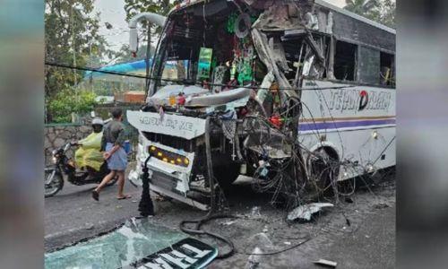 കൊടൈക്കനാലിലേക്ക് വിനോദയാത്രയ്ക്ക് പോയ സ്കൂൾ ബസ് അപകടത്തിൽപ്പെട്ടു