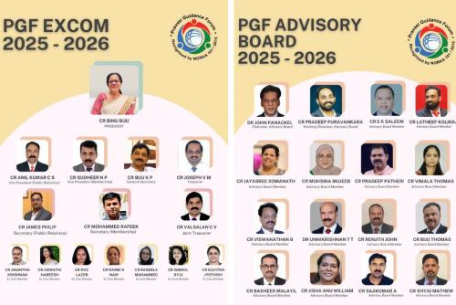  പ്രവാസി ഗൈഡൻസ് ഫോറത്തിന്റെ 2025 - 2026 വർഷത്തെ ഭരണസമിതിയെ തെര‍ഞ്ഞെടുത്തു