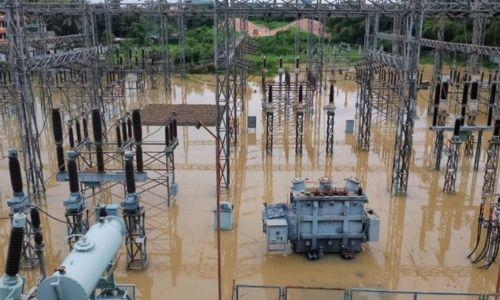 തീവ്ര മഴയെത്തുടർന്നുള്ള വെള്ളക്കെട്ടിൽ കഴക്കൂട്ടം സബ്സ്റ്റേഷൻ പ്രവർത്തനം തടസ്സപ്പെട്ടു