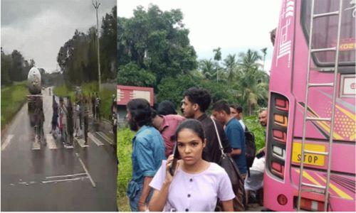 സീബ്ര ലൈനിൽ വച്ച് വിദ്യാർത്ഥിനികളെ ബസിടിച്ച് തെറിപ്പിച്ച സംഭവത്തിൽ ഡ്രൈവർ അറസ്റ്റിൽ