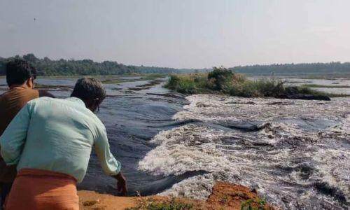 പൊന്നാനി കോളിലെ 3 കോടി ചെലവഴിച്ച ബണ്ട് തകർന്നു; 60 മീറ്റർ ബണ്ട് ഒലിച്ചുപോയി