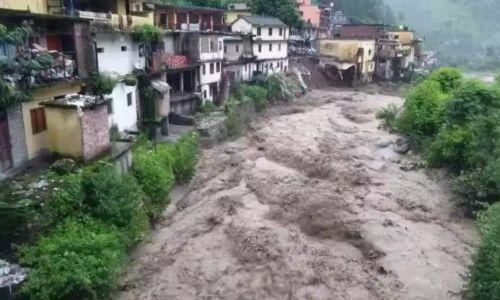 ഉത്തരഖണ്ഡിൽ മേഘവിസ്ഫോടനം; അതിശക്ത മഴ; നിരവധി പേരെ കാണാതായി